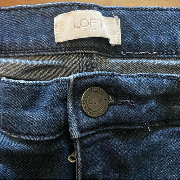 Loft Outlet Legging Jeans sz 14 - Picture 5 of 7
